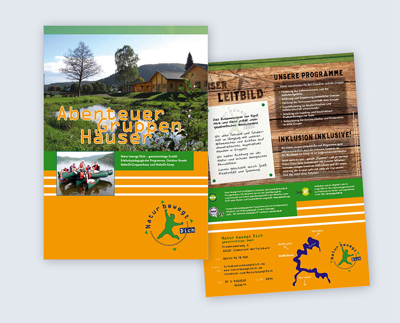 Imagebroschüre für Natur bewegt Dich