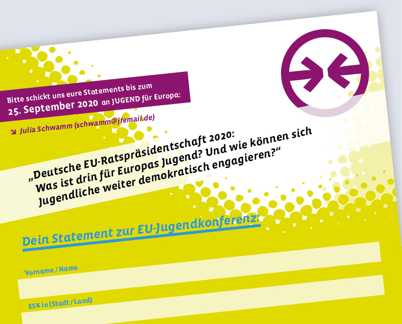 Interaktives PDF-Formular für Statements von Jugendlichen