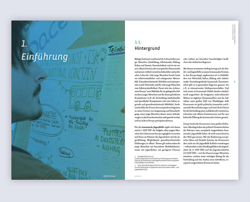 Kapiteltrennseite des Readers